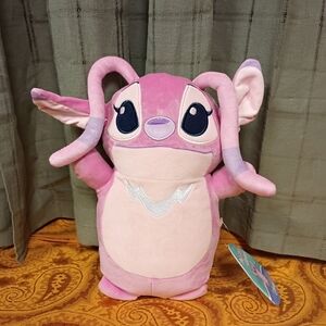NWT 2025 Original Squishmallows Disney Lilo & Stitch Angel (Pink Alien) 10"